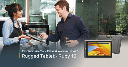 ARBOR Technology Revolutionizes Retail and Warehouse Operations with the Rugged Ruby 10 Mobile Tablet